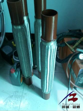 Welded tubular stainless steel metal hose